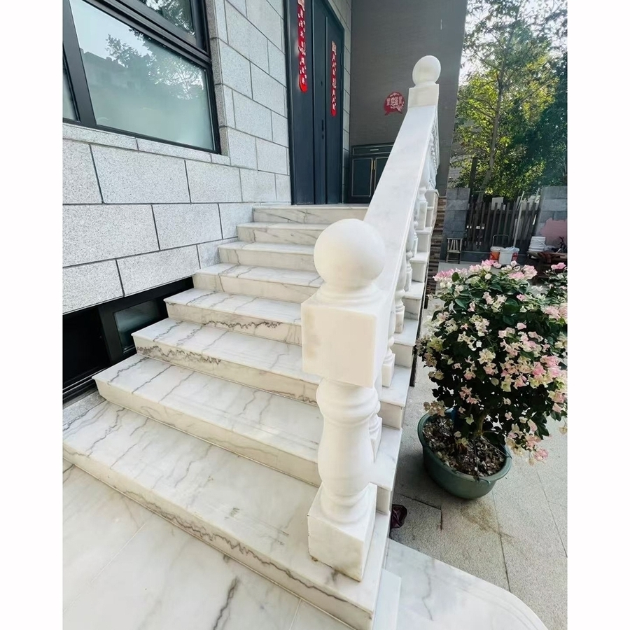 Custom High Quality Natural Cut Marble Stone Slab with Bookmatch Veining Pattern