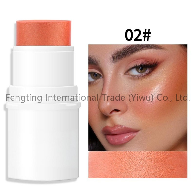 High Pigment Natural Tint Matte Blusher Soft Lip & Cheek Single Lightweight Moisturizer Wholesale Blush Stick