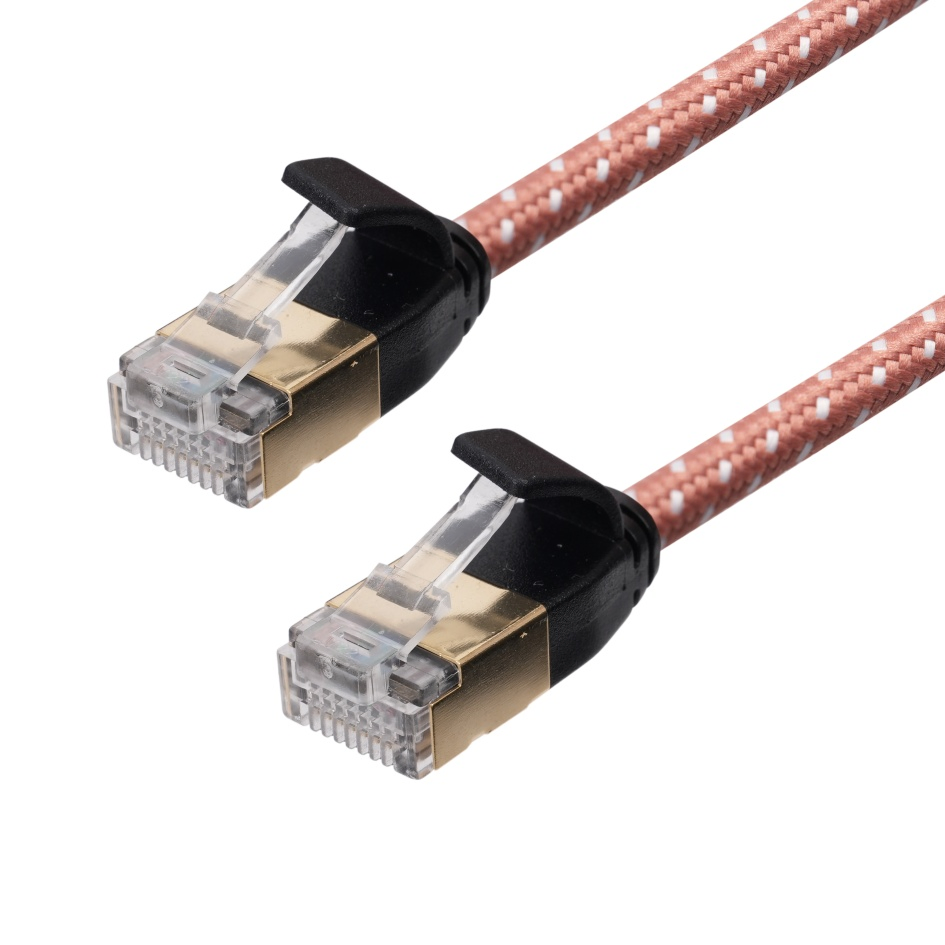 1-40gbps Network Cable Patch Cord Reliable for Data Communication