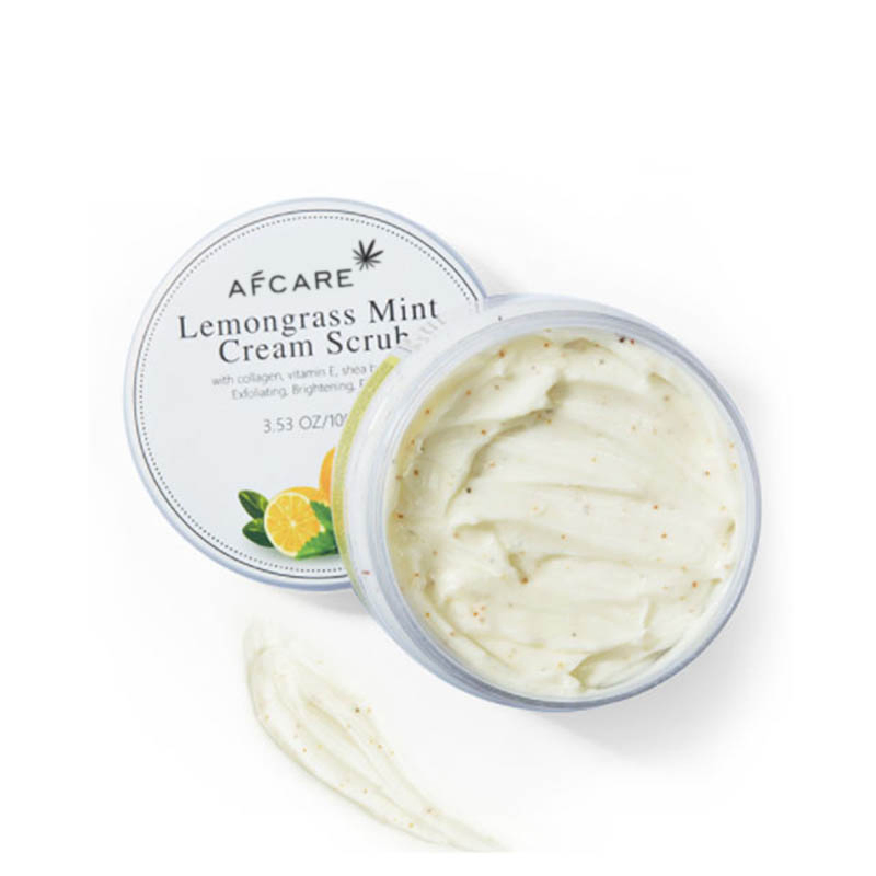 100% Nature Lemon Exfoliating Gel Anti-Acne Cream Scrub Wholesale Sault Scrub