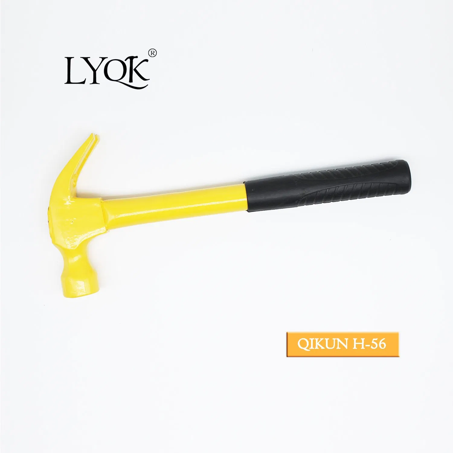 H-55 Construction Hardware Hand Tools Plastic Coated Handle German Type Claw Hammer