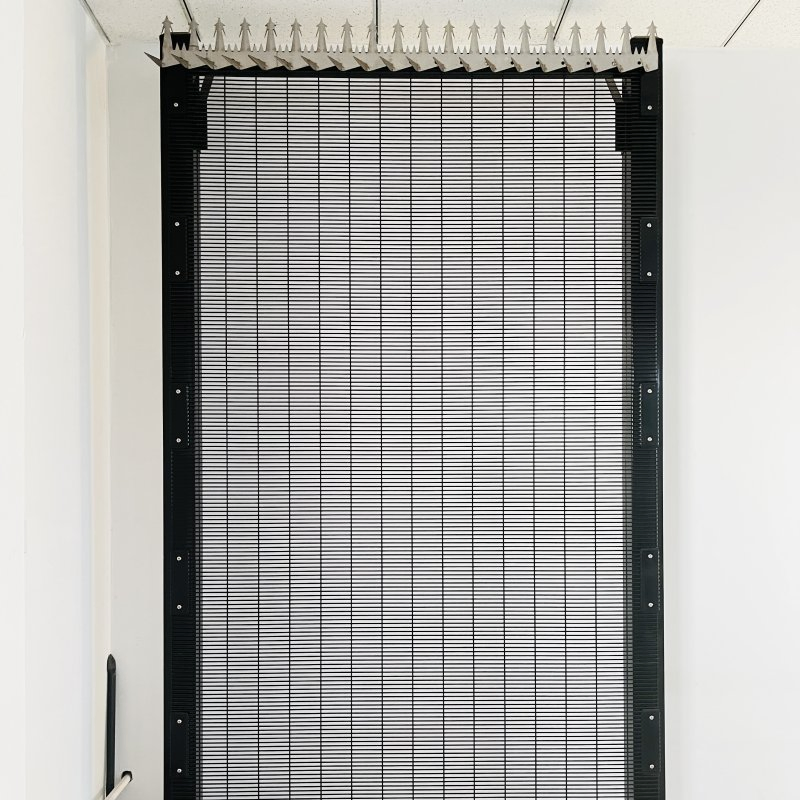 South Africa Anti Climb Mesh Fence Cut Thief Metal High Galavized PVC Coated Akzo Powder Security Dense Mesh Welded 358 Mesh Fence