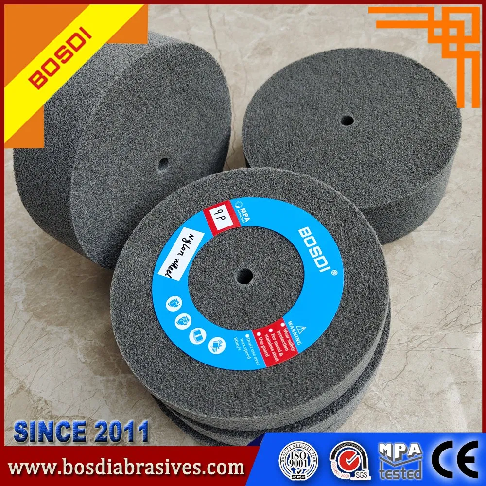 Nylon Buffing Non Woven Grinding Wheel for Polishing Ss and Metal