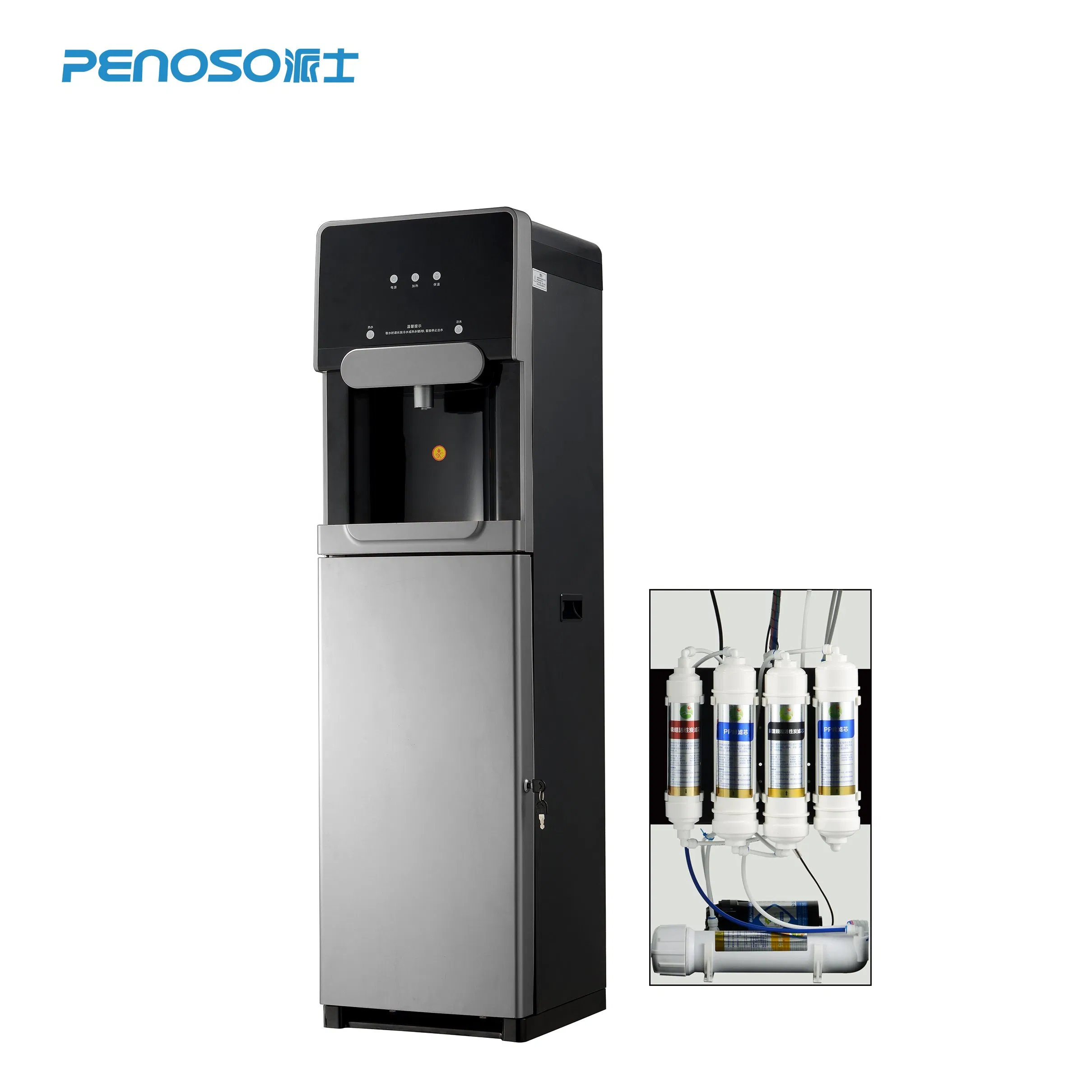 Hot and Cold Water Purifier/Vertical Hot and Cold Water Dispenser / New Five Stage Filter / Water Cooler / Water Purifier