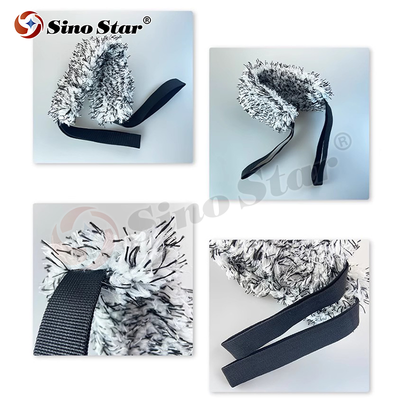 Wholesale Hot Sale Microfiber Rim Cleaning Tape Premium Car Cleaning Tool