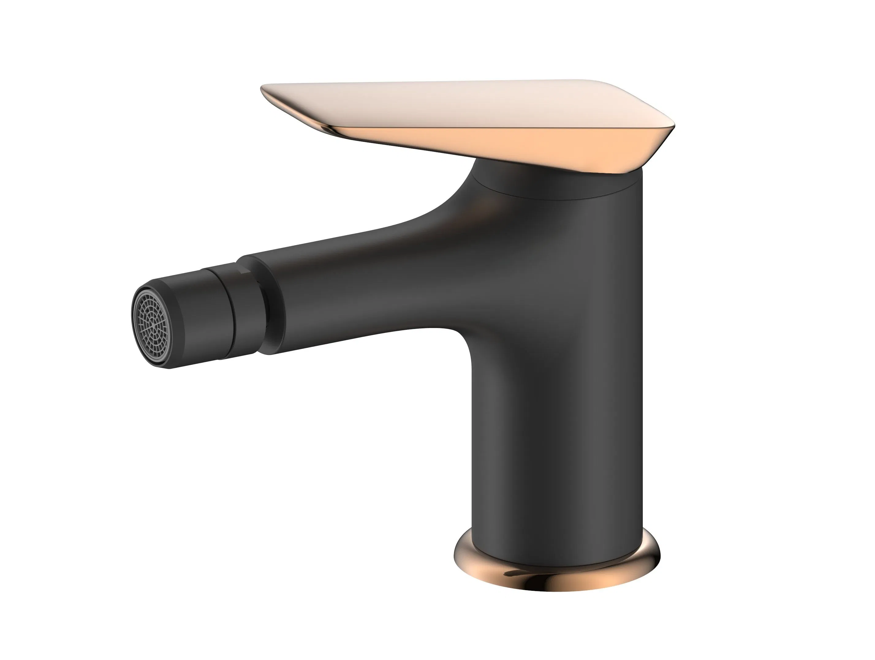 Смеситель для биде Vico, черный матовый, 360°