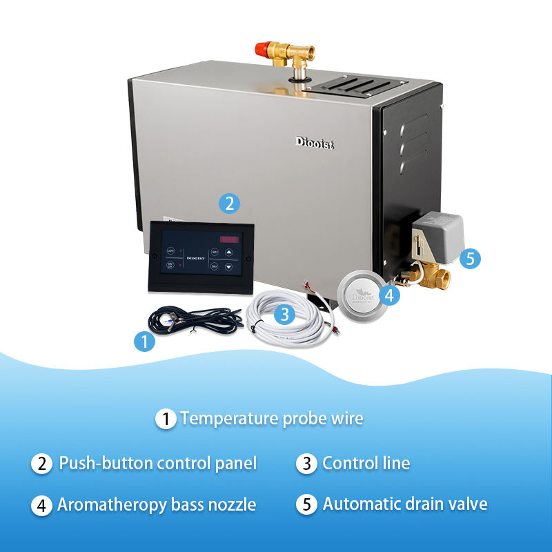Парогенератор Diooist 9 кВт для хамама и сауны
