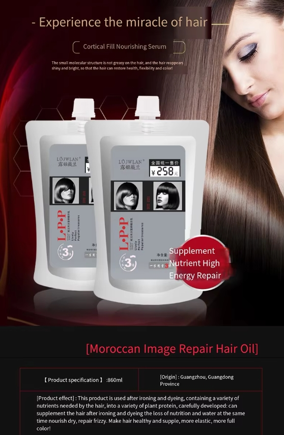 Customized Liquid Spout Pouches with Nozzle Takeaway Spout Pouch Reparing Hair Mask for Hair Treatment