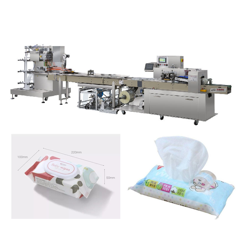 Automatic Filling Sealing Wet Wipes Production Line Wet Wipes Packaging Machine