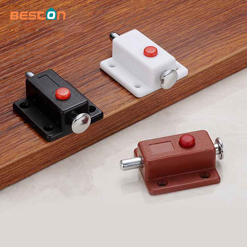 Cabinet Door Magnetic Catcher Door Magnetic Stopper Kitchen Cabinet Plastic Push