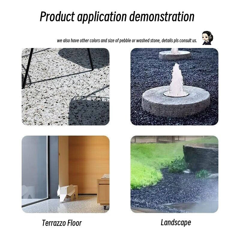Industrial Rail Roads and Buildings Construction Stone Terrazzo Aggregates Color Stone