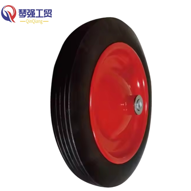 Durable 13X3 Inch Solid Rubber Wheel for Wheelbarrows
