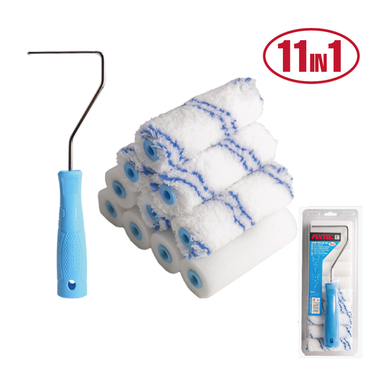 Набор валиков Fixtec 11 в 1, 4 дюйма, полиэстер