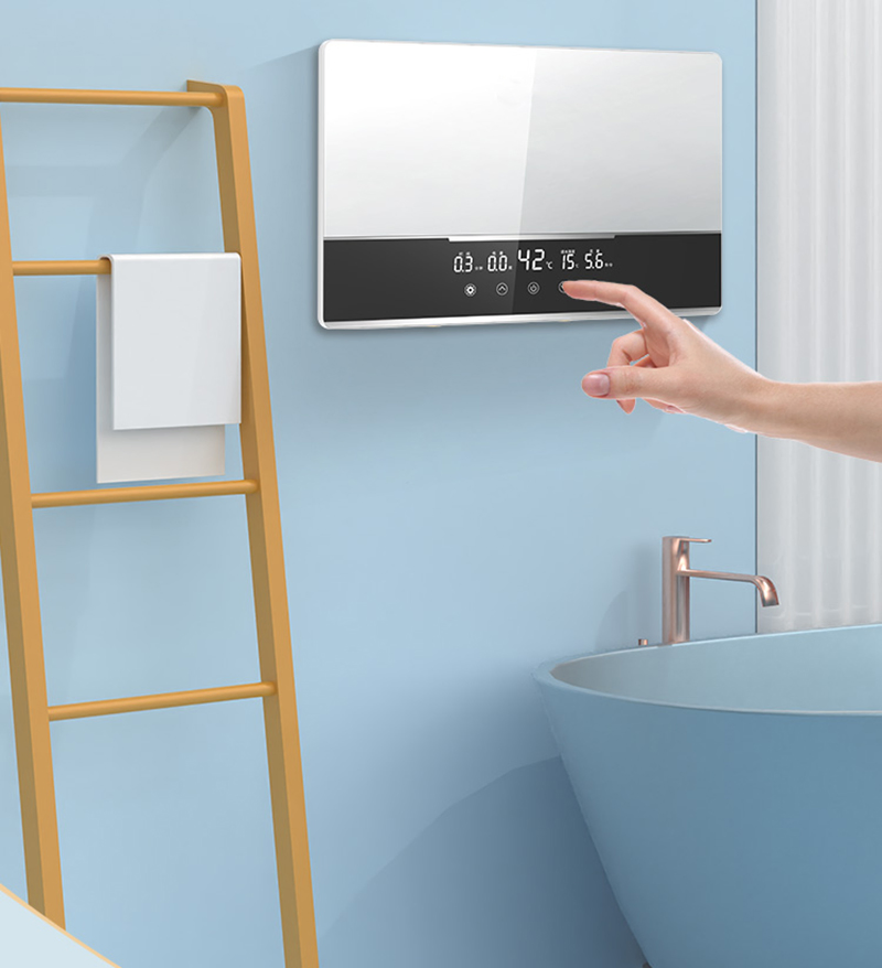 White Intelligent Constant Temperature Water Heater Instant Electric Water Heater