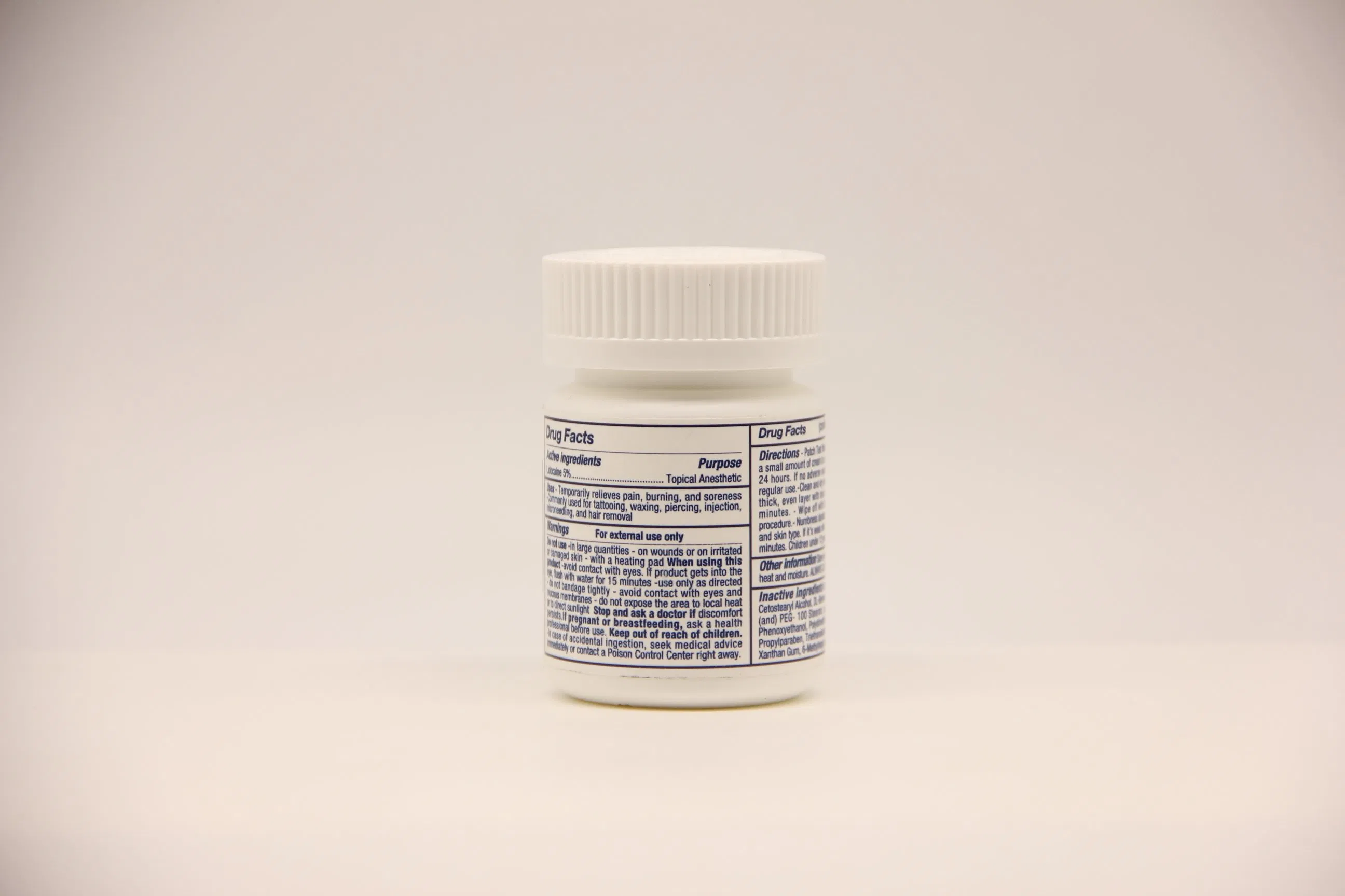 OEM Factory Wholesale OTC 45.4G 5% Lidocaine Numbing Cream for Pain