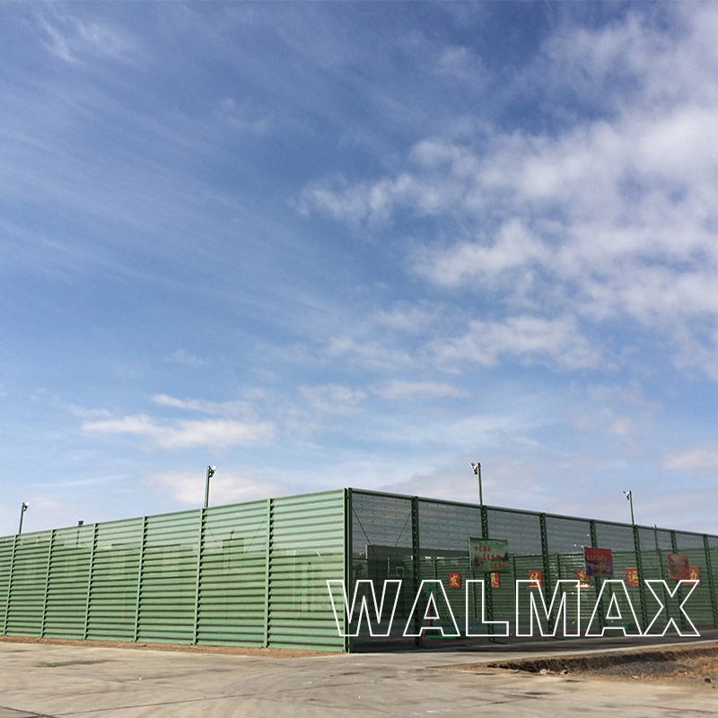 WBF076 Outdoor Windbreak Net Fencing sport court steel fence with wind control