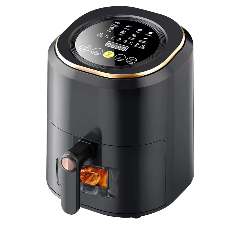 4.5L LCD Display Electric Digital Air Fryer with Touch Screen
