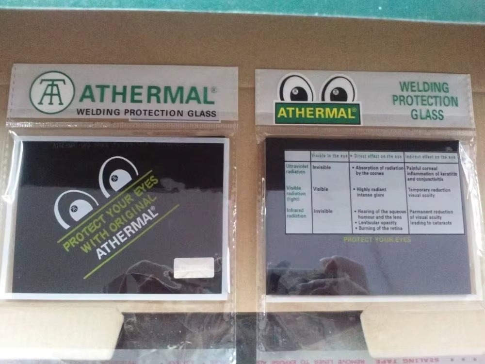 Athermal Dark Welding Glass 108X83X3mm