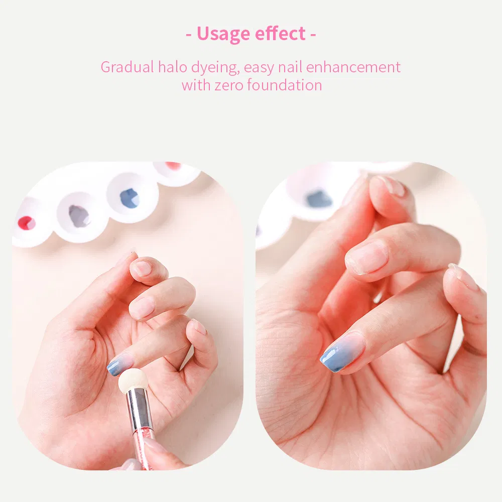 Nail Art Gel Polish Stamp Brush Sponge Pencil Gradient Manicure Supplies Pen Brushes Nails Dotting Tool