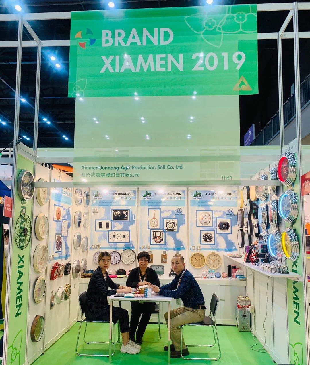 14" Alarm Clock Design Sparkling Blue European Style Quartz Wall Clock