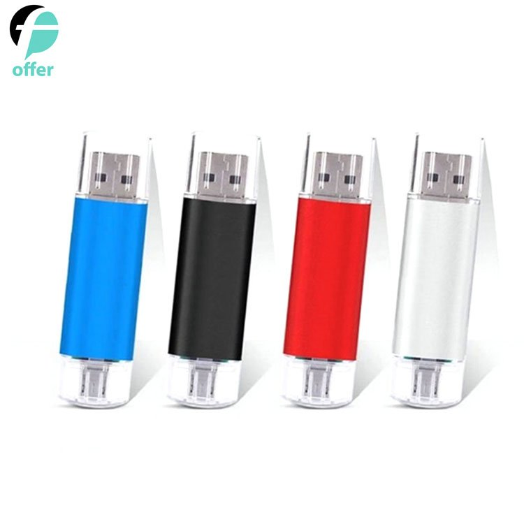 Флешка USB 3.0 Type-C 16 ГБ металлическая