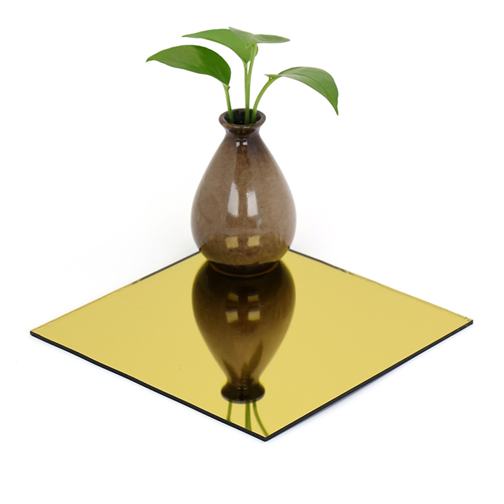 Silver Mirror Glass Colored Silver Mirror for Frame and Furniture Such as Wardrobe Doors