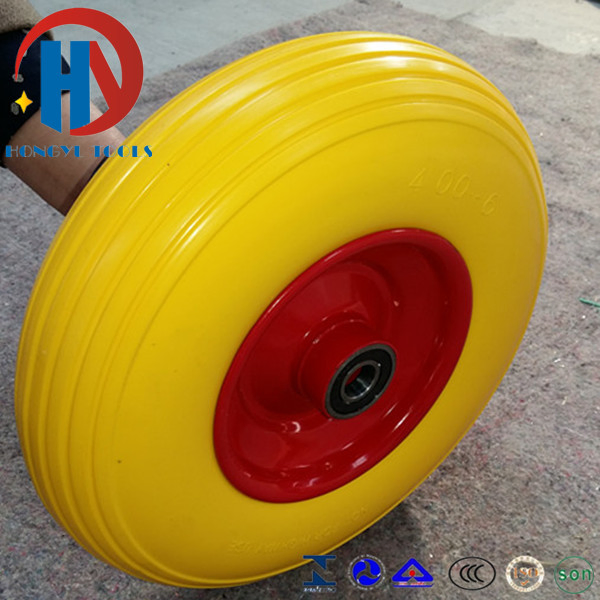 High Quality Flat Free PU Foam Wheel