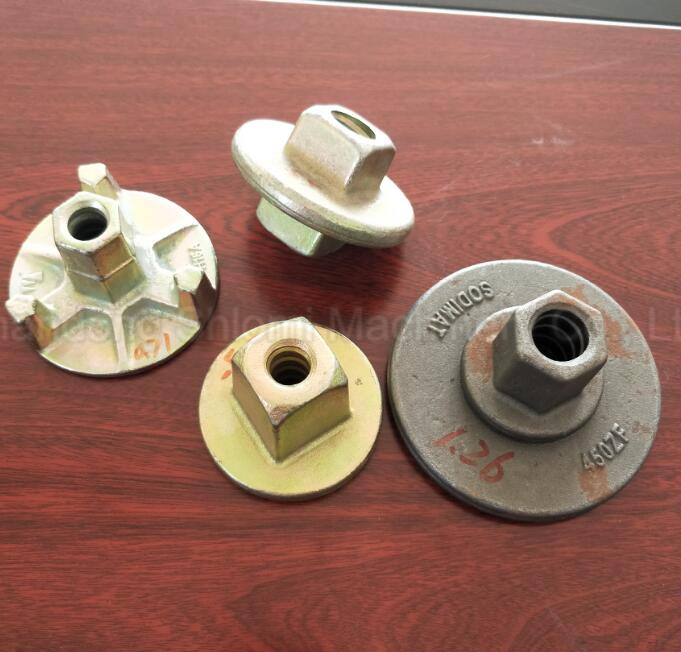 Крыльчатая гайка для опалубки, анкерная и пластинчатая