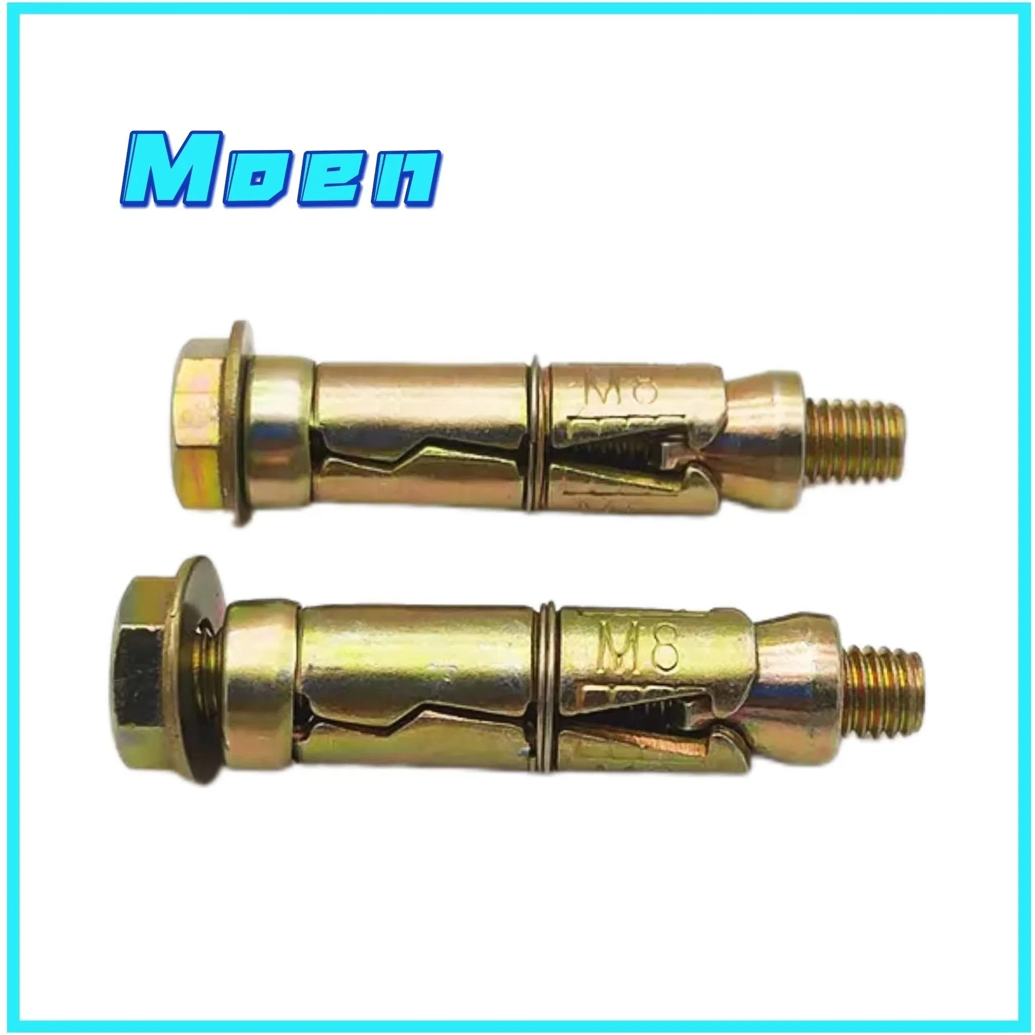 Анкерный болт с гайкой и шайбой, 3 шт