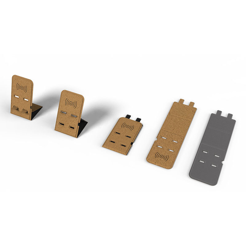 Беспроводная зарядка квадратная настольная