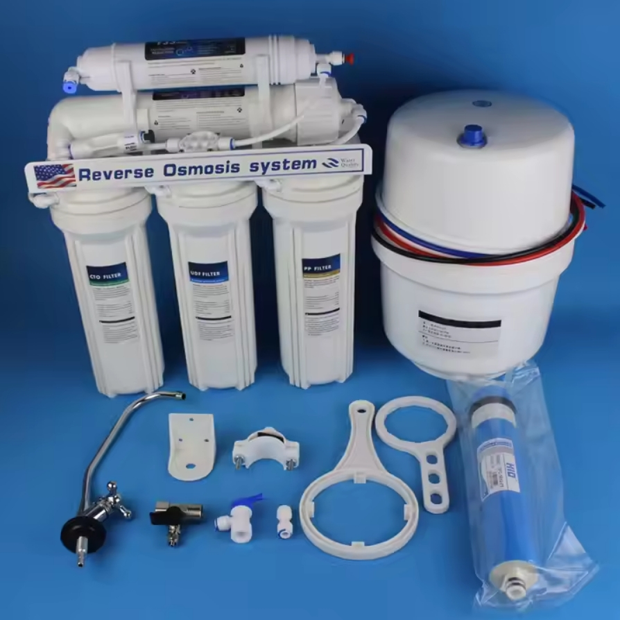 5 7-Stage Water Filtration Reverse Osmosis Ultrafiltration Purifier Systems