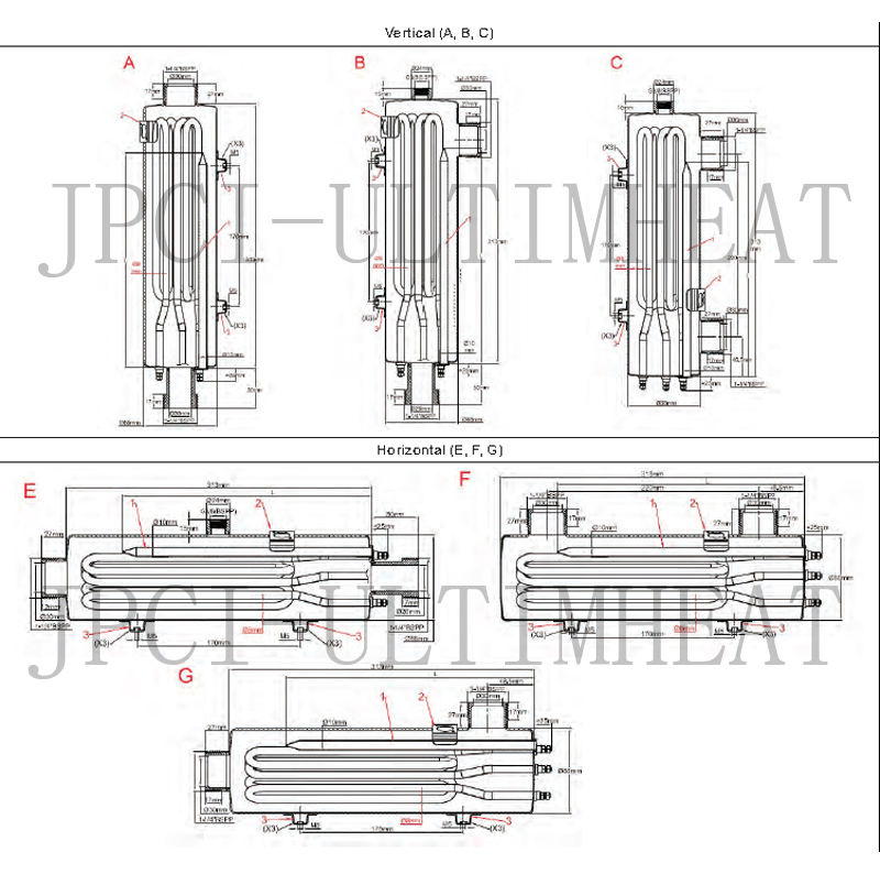 Компактный электрический водонагреватель 5L