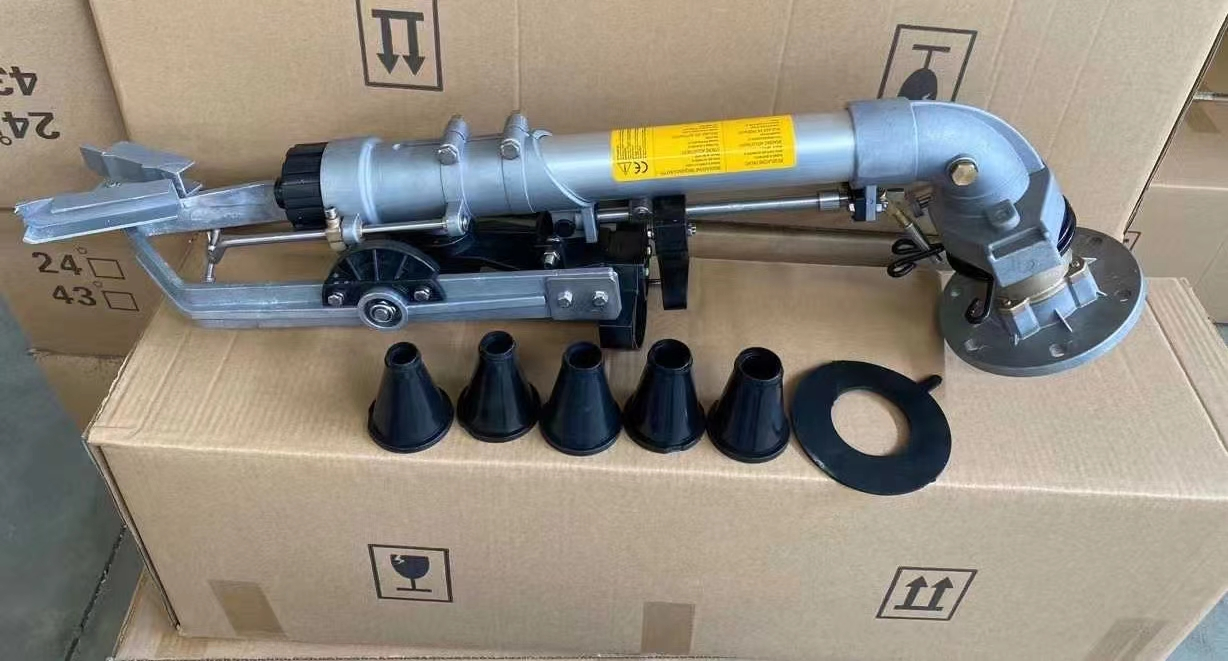 High Pressure 70m Big Gun Water Sprinkler Long Distance Dusting Agriculture Irrigation Sprinkler