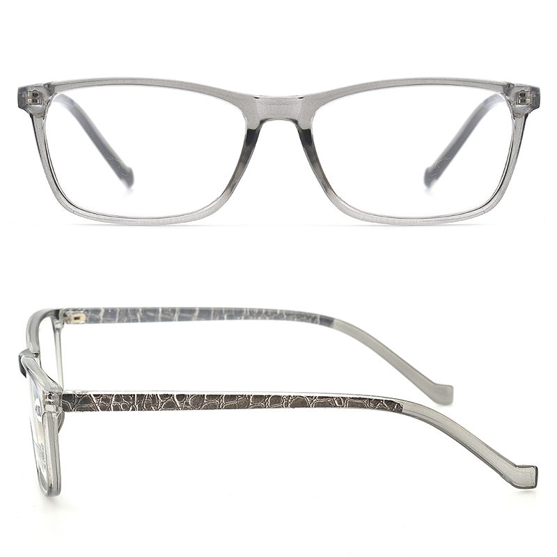 Wholesale Rectangle Plastic Progressive Prescription Magnifying Reading Glasses Metal Hinge