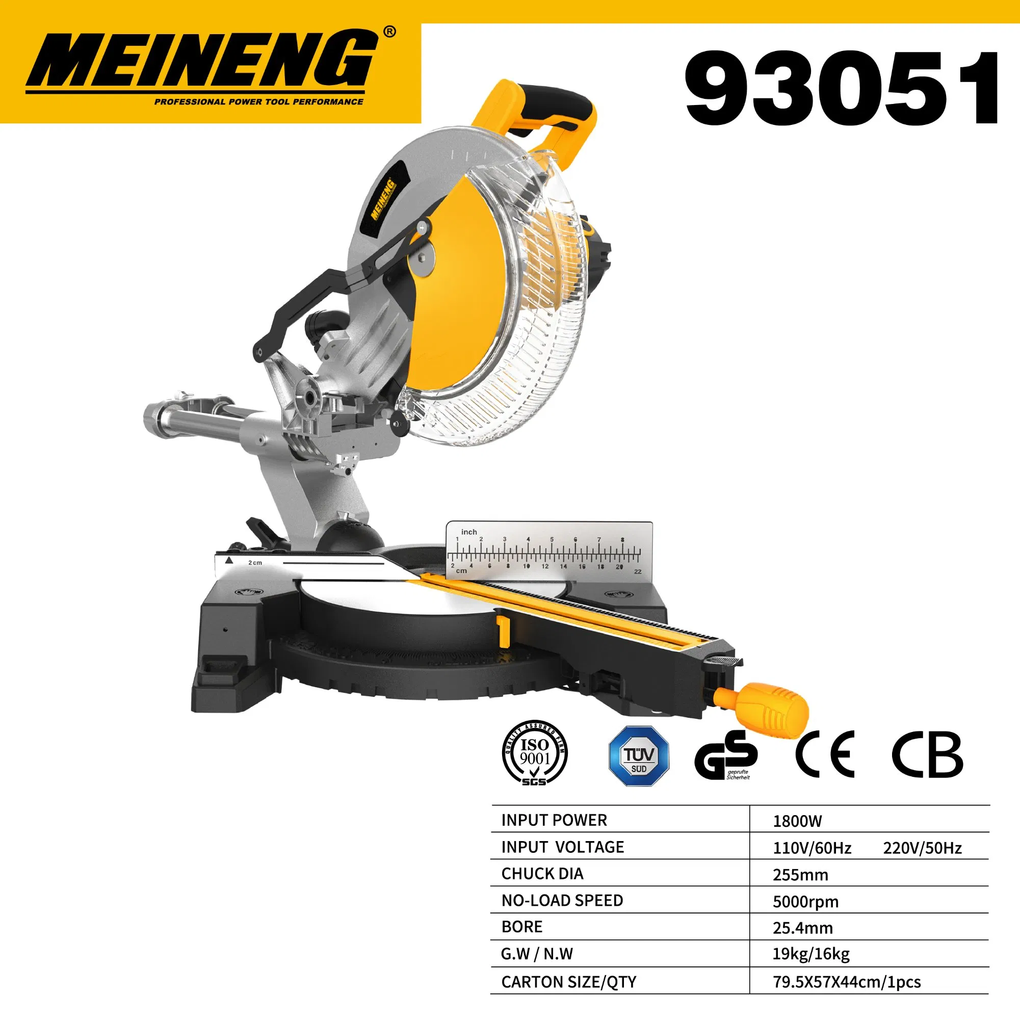 Precision Cutting 93051 Miter Saw for Professional Woodwork Projects