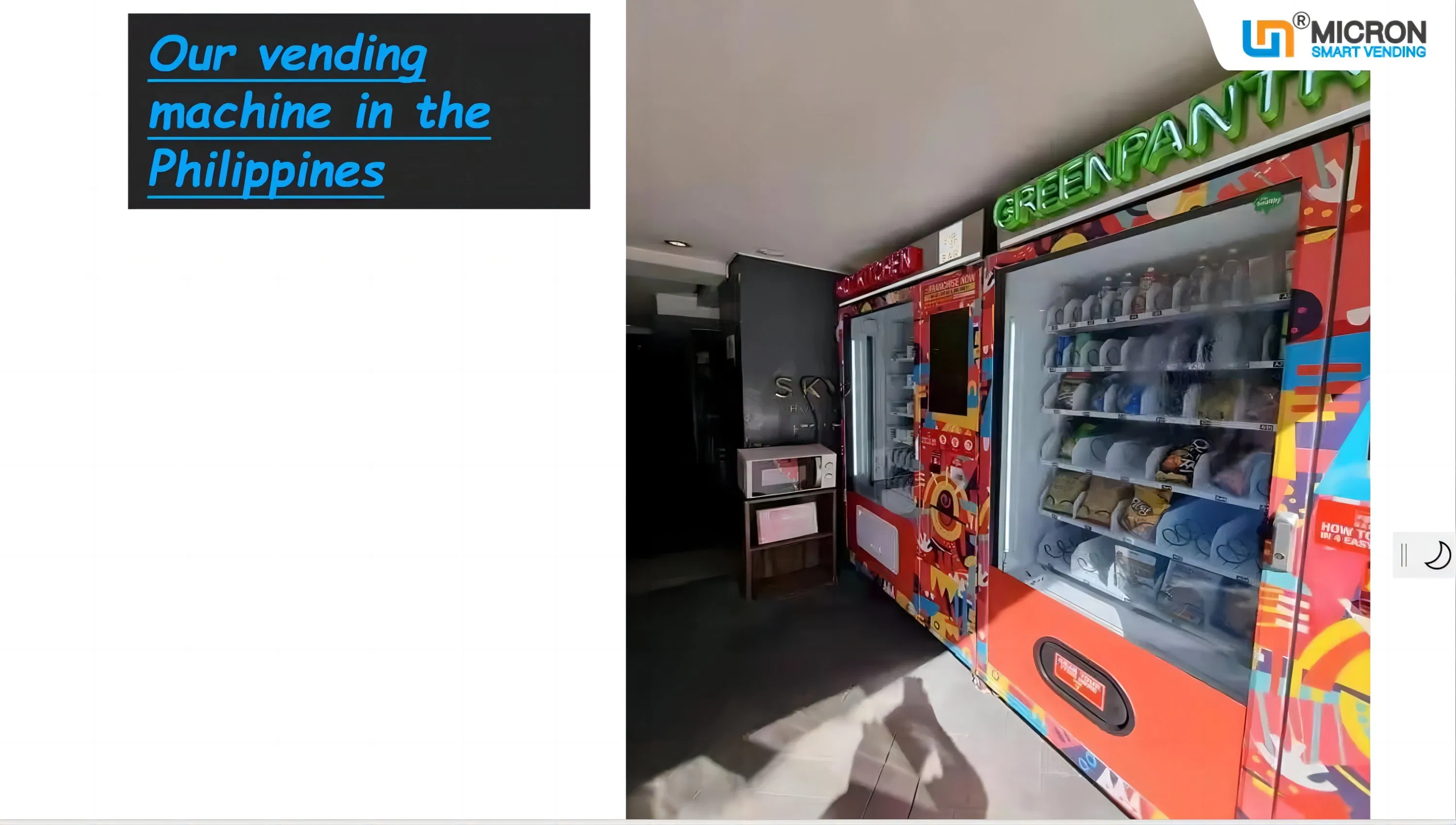 Weimi Innovative Extra Large Combo Hot Food Vending Machine with Microwave Oven