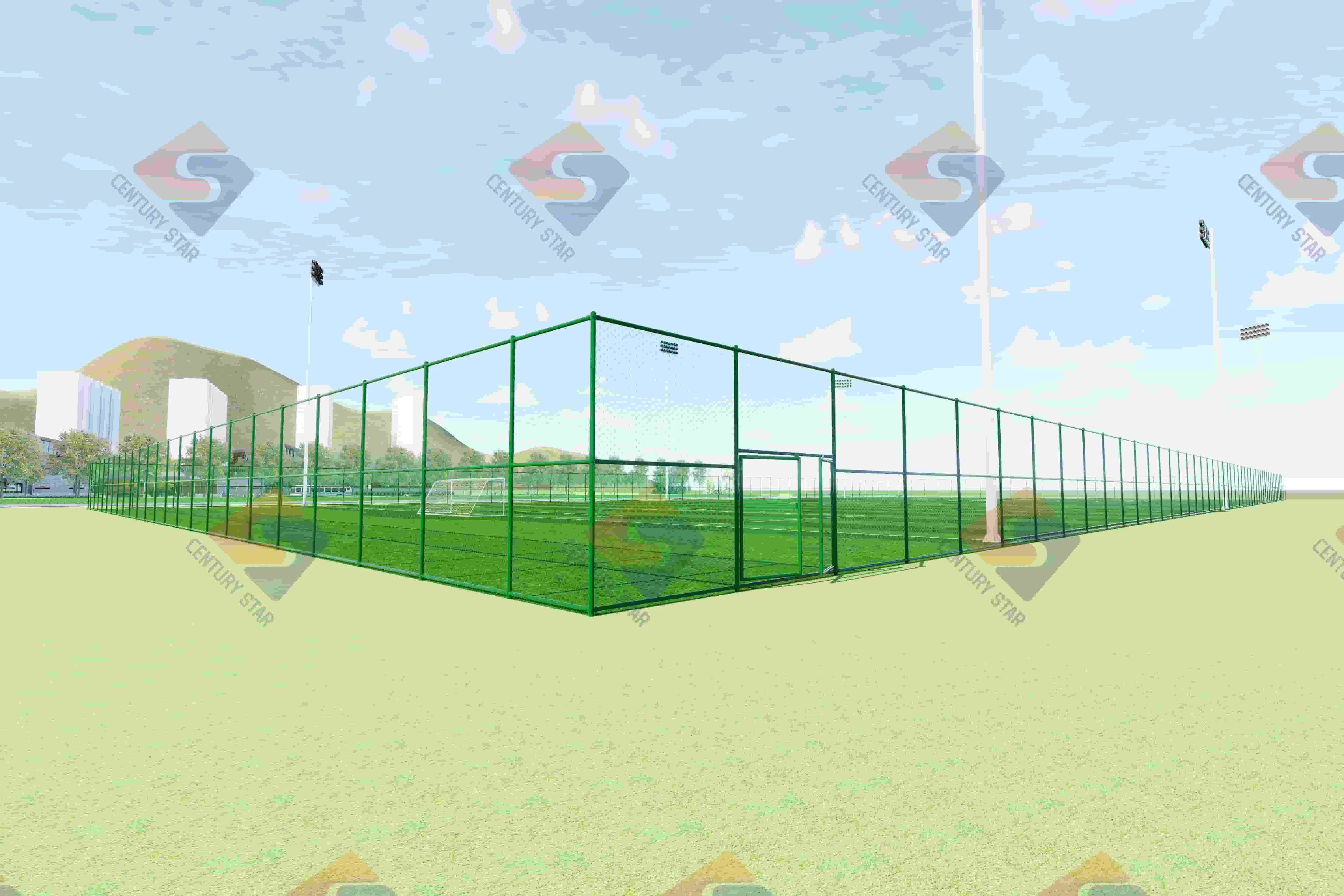 Sport Net Custom Soccer Field Fence for Stadium Training