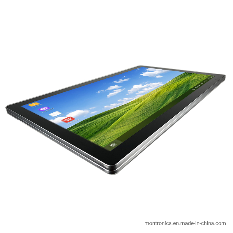 Metal 21.5 Inch Touch Screen Monitor Wall-Mounted Industrial Touch FHD Display Panel HDMI VGA OEM