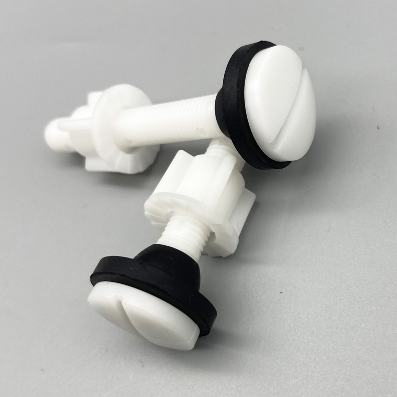 Russian Construction Accessories Plastic Bolt Toilet Seat Fixing Fitting M10 Toilet Cistern to Bowl Bolts