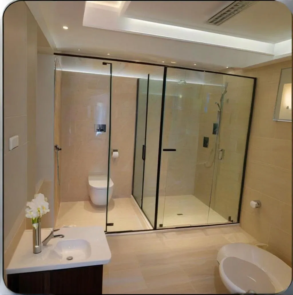 6mm Clear Tempered Glass for Shower Door