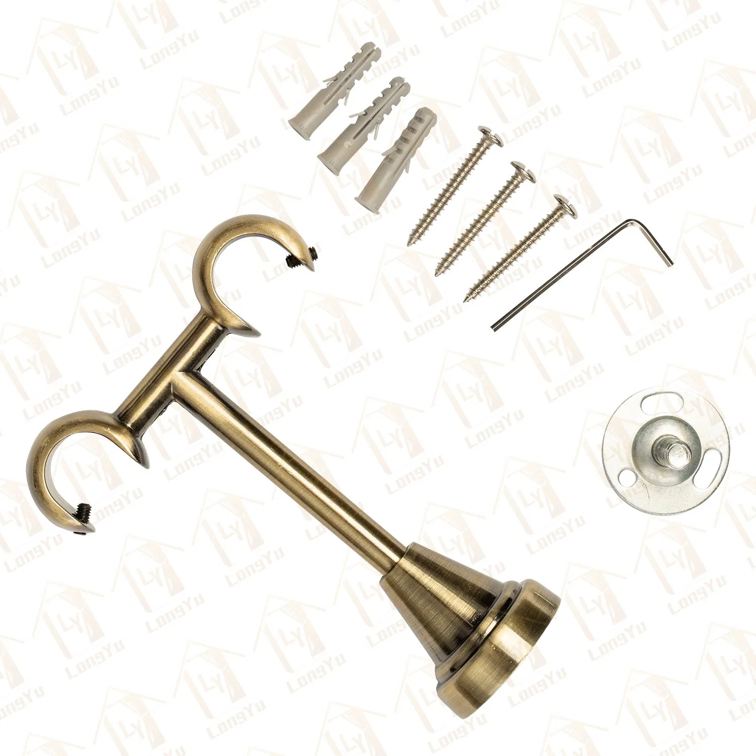 Factory Cheap Curtain Brackets for Curtain Rod Accessories