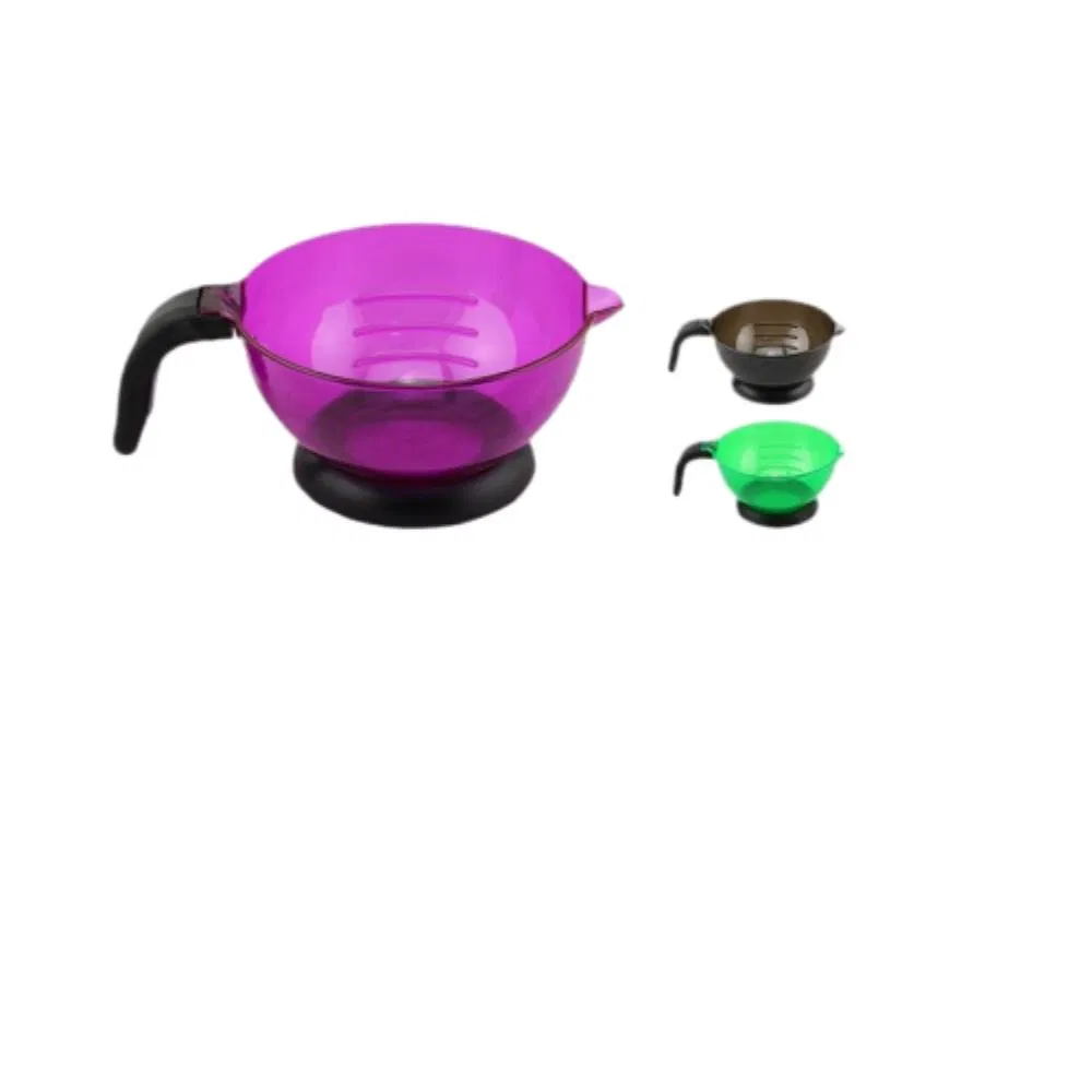 Чаша для окрашивания волос с мерной шкалой и ручкой