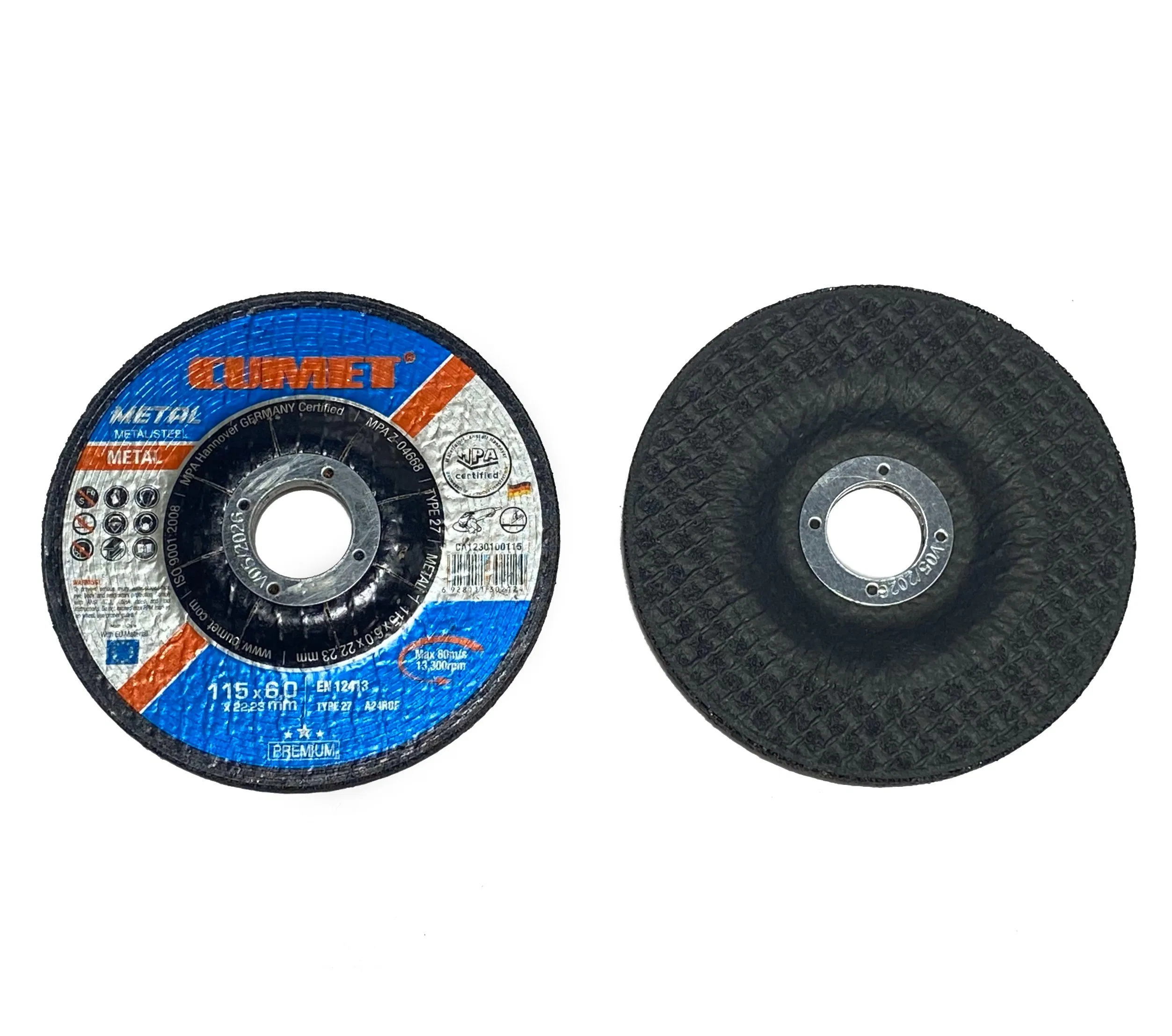 4.5"Grinding Wheel for Metal Inox with MPa Factory Price New Tech