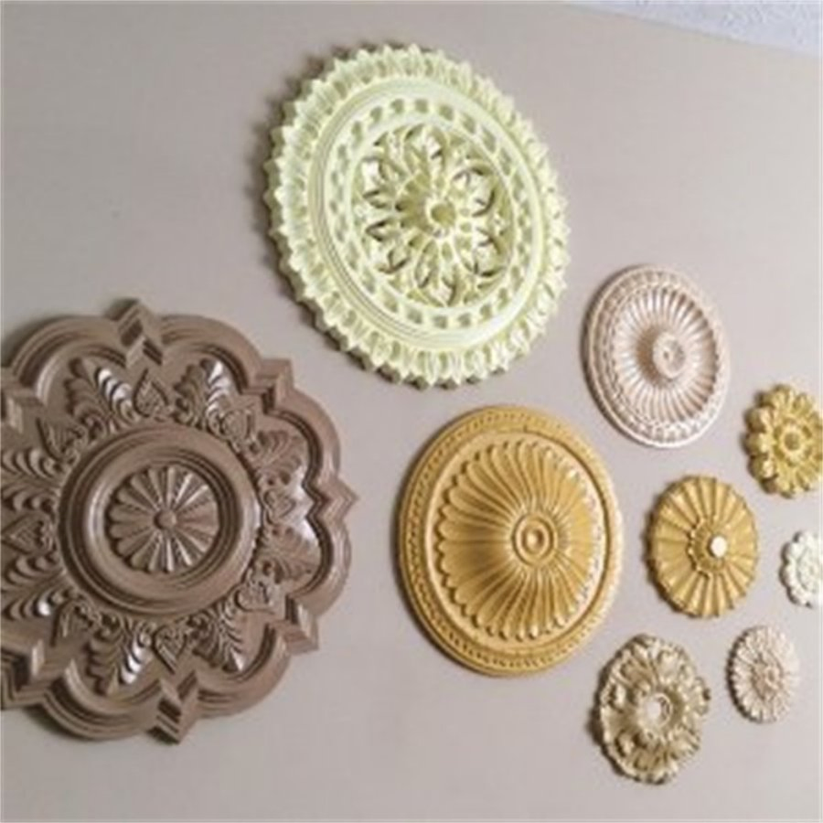 Red Base Small Panel Round Cheap Ceiling Home Decorative Material