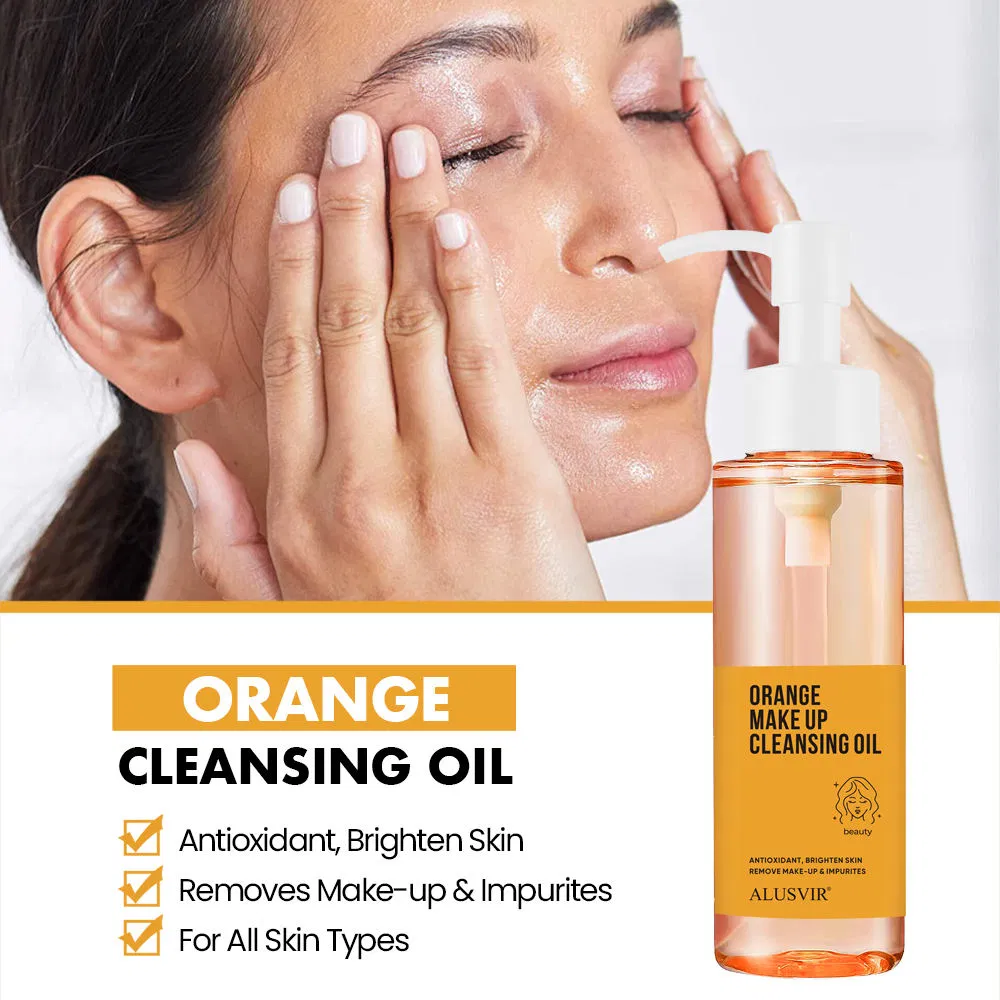Plant Extract Moisturized Watery Lightweight Cleansing Oil for Face Makeup Remover