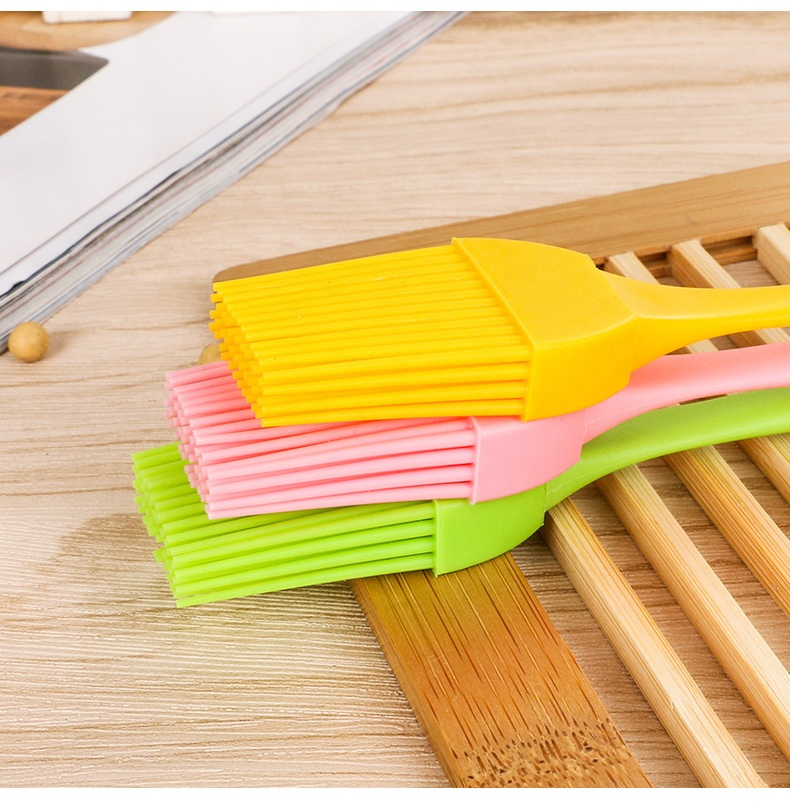Kitchen Food Grade Silicone Bakeware Cooking Butter Oil BBQ Basting Brush