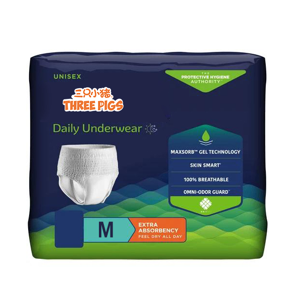 Unisex Adult Diaper Soft Disposable Pants OEM ODM Custom Brand