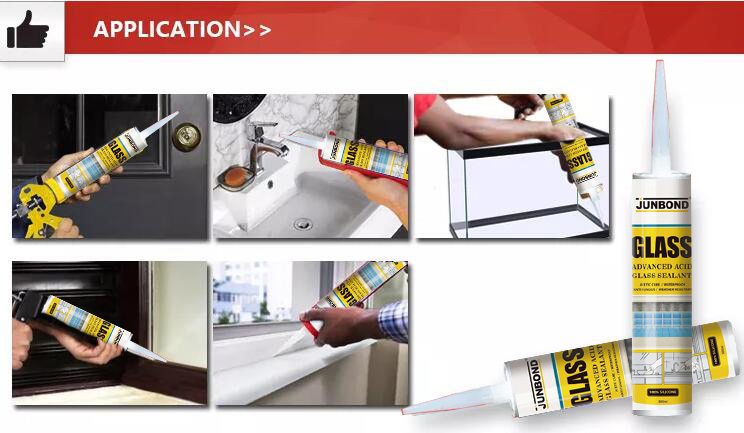 General Purpose Gp Acetic RTV Silicone Adhesive Sealant for Windows and Glass