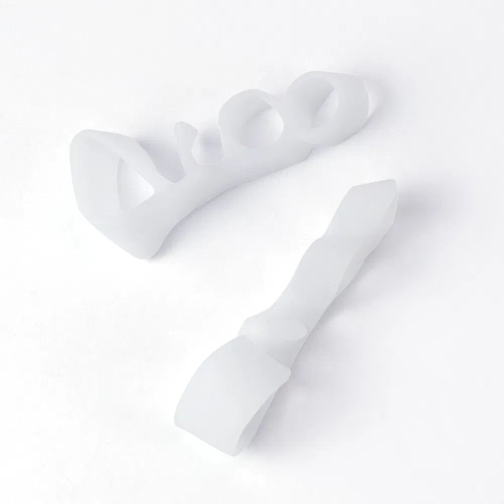 Pedicure Tool Silicone Toe Separator Hallux Valgus Bunion Corrector Foot Care Spacing Spreader Spacer