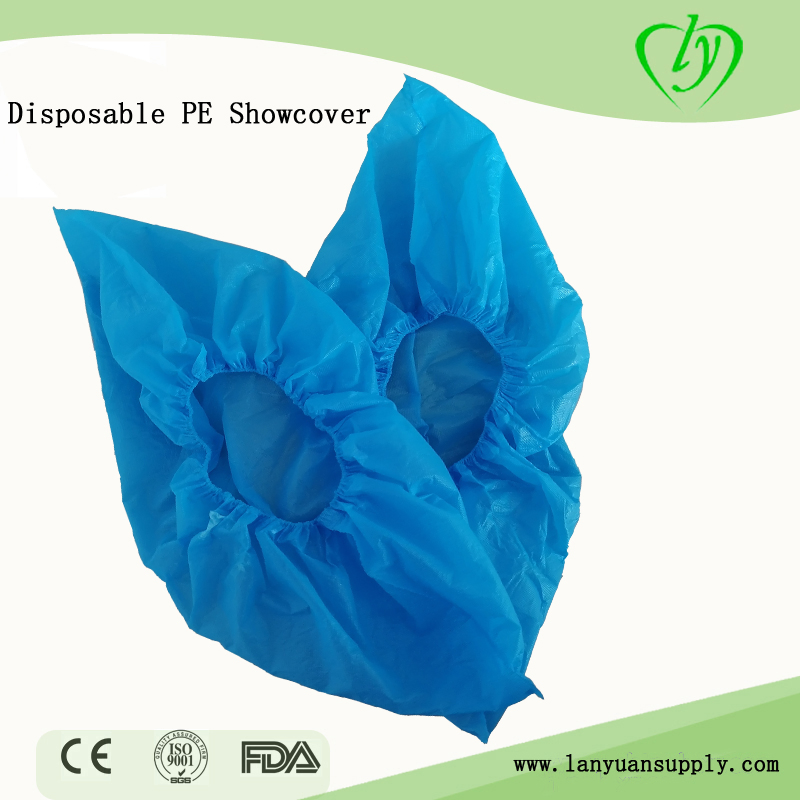 Anti Dust Waterproof Disposable CPE PVC PP Protective Shoecover Singe Home Hotel Use PE Shoe Cover